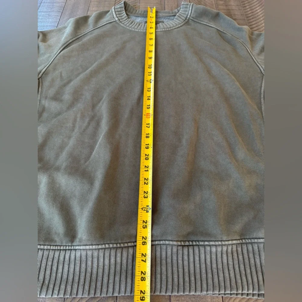 Aerie Down-To-Earth Oversized Crew Sweatshirt Women’s Size Medium (NWOT) - Picture 10 of 15